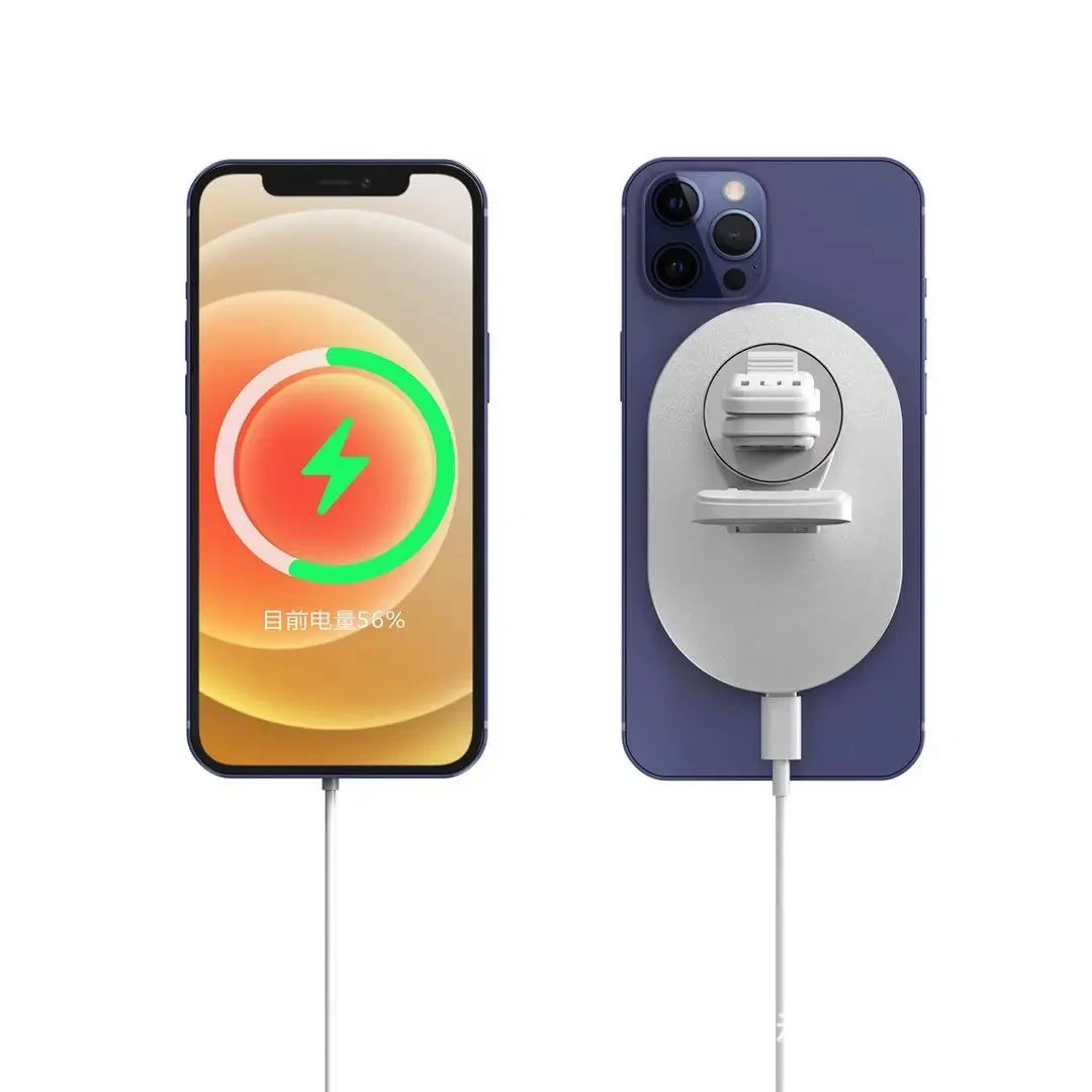 X-19 Magnetic Car Wireless Phone Charger with USB Port