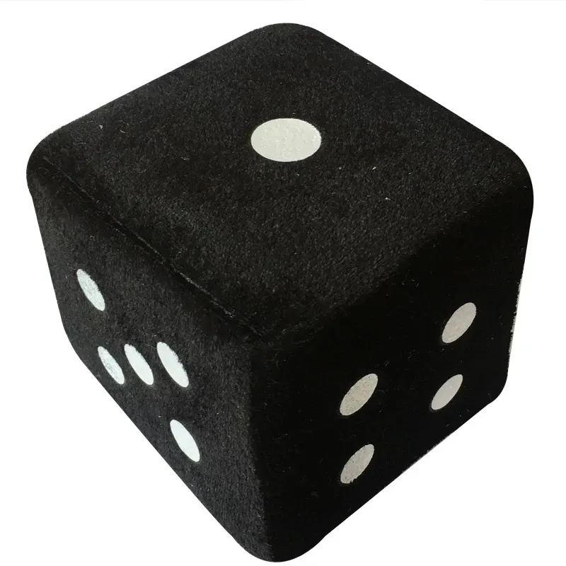 Cartoon Creative Plush Dice Toy β Soft Sponge Dice for Kids