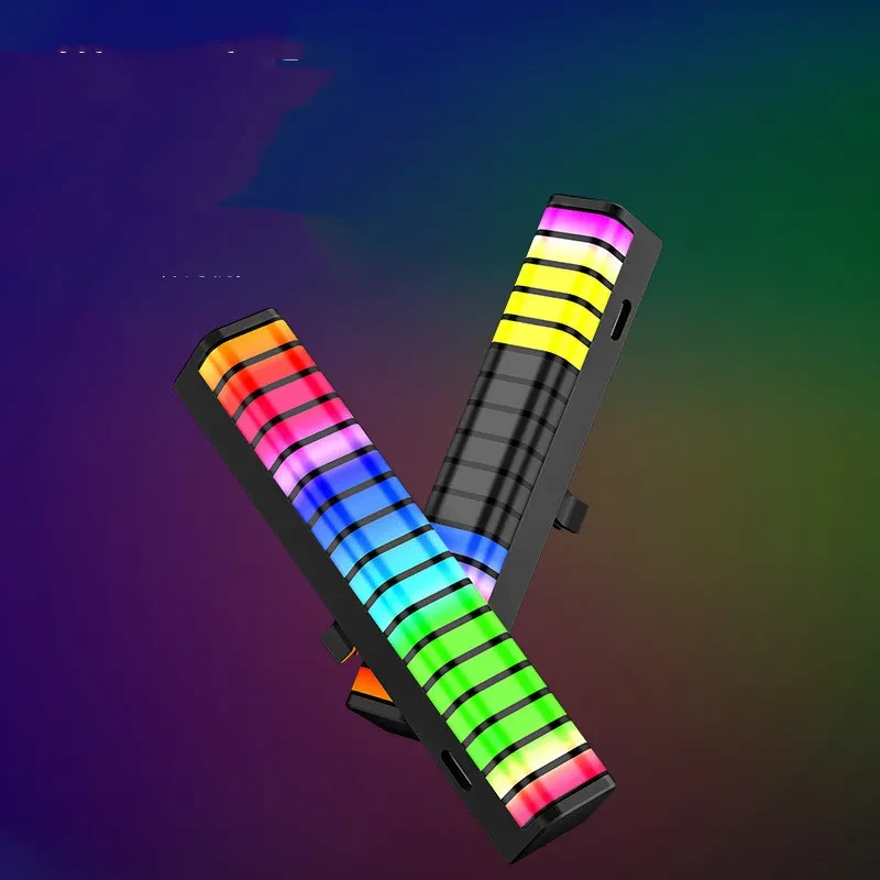 Voice-Activated Car Rhythm Light β Music Sync Mood LED