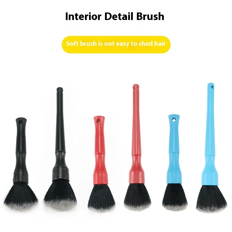 Soft Nylon Car Detail Brush for Interior Cleaning