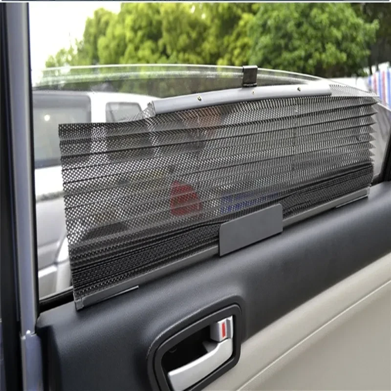 Auto Retractable Car Side Window Curtain β UV Protection Sunshade