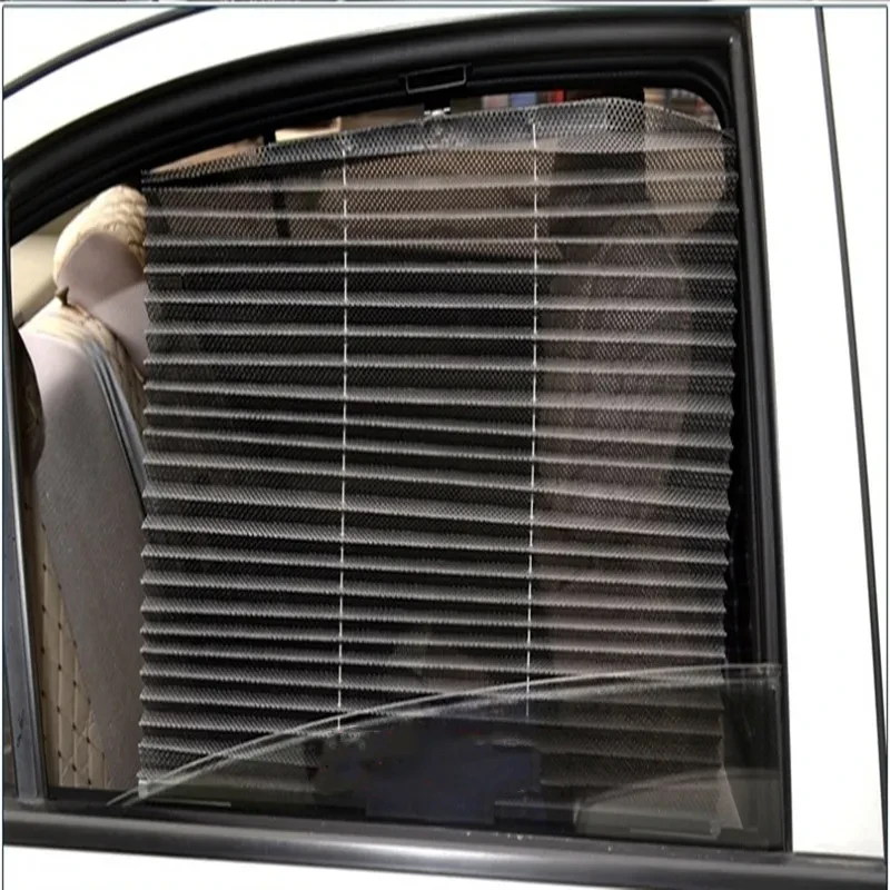 Auto Retractable Car Side Window Curtain β UV Protection Sunshade
