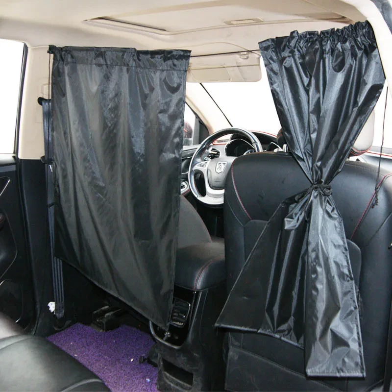 Car Privacy Curtain Sunshade – 190T Polyester Window Partition