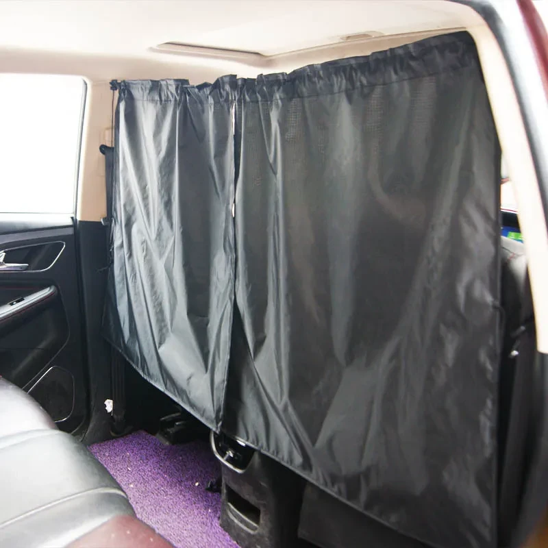 Car Privacy Curtain Sunshade – 190T Polyester Window Partition