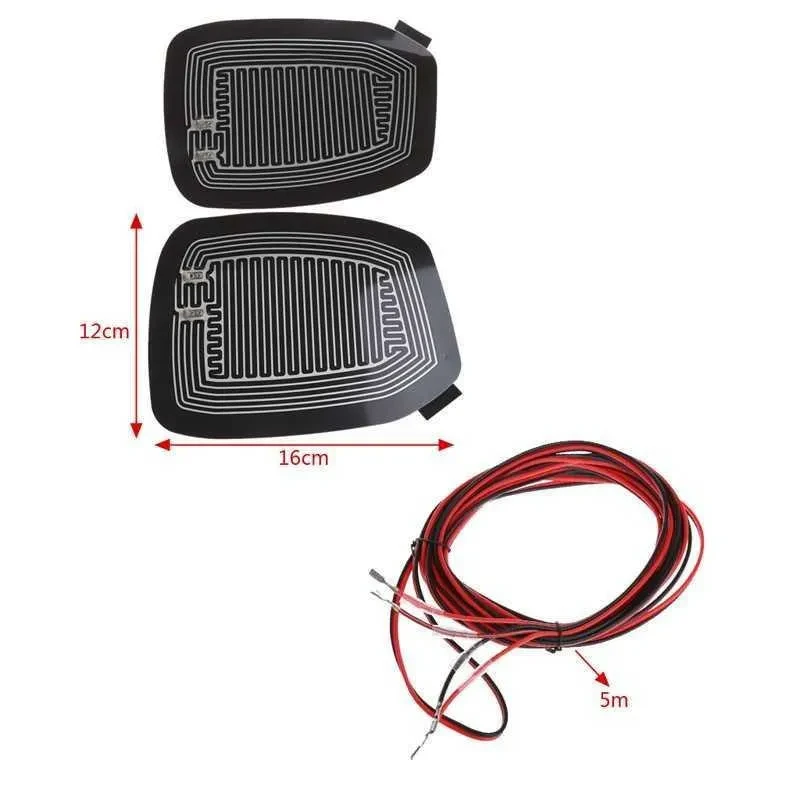 QuickWarm 12V Car Mirror Heater β Anti-Fog Defogger Pad Kit