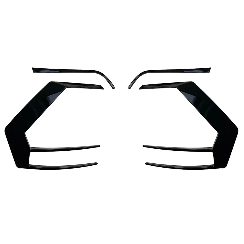 Rear Tail Light Air Knife Trim for Golf 7 R400 – Piano Black ABS