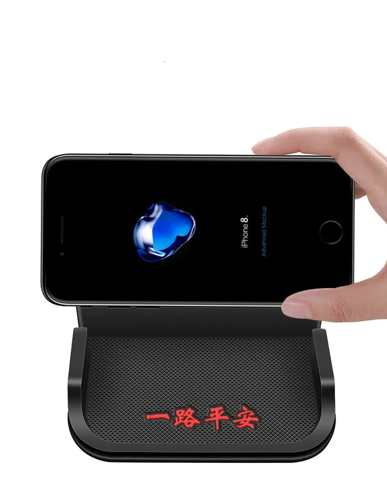 Multifunctional Car Phone Holder with Hidden Parking Number Sign