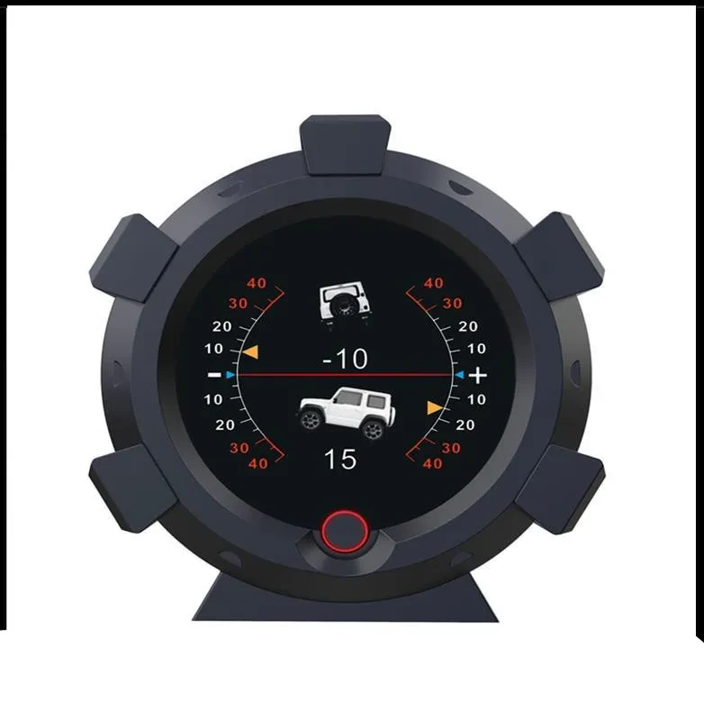 Digital Car Incline & Altitude Meter – GPS On-Board Display