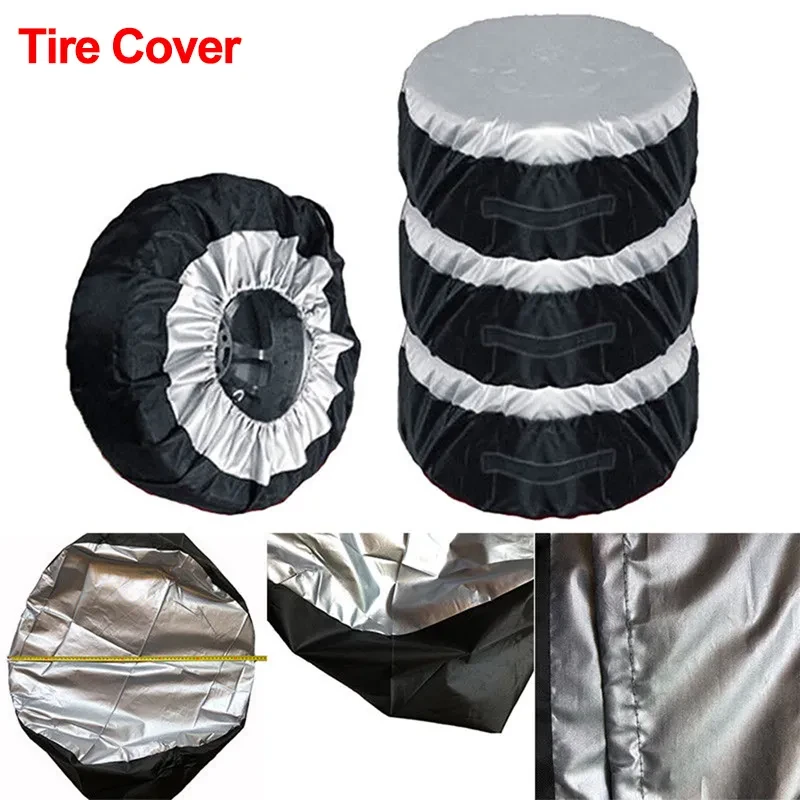 Oxford Cloth Car Spare Tire Cover – Waterproof & Dustproof Tote