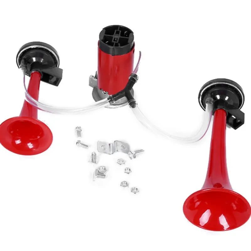 12V Motorcycle Turbo Air Horn – Super Loud Safety Sound System