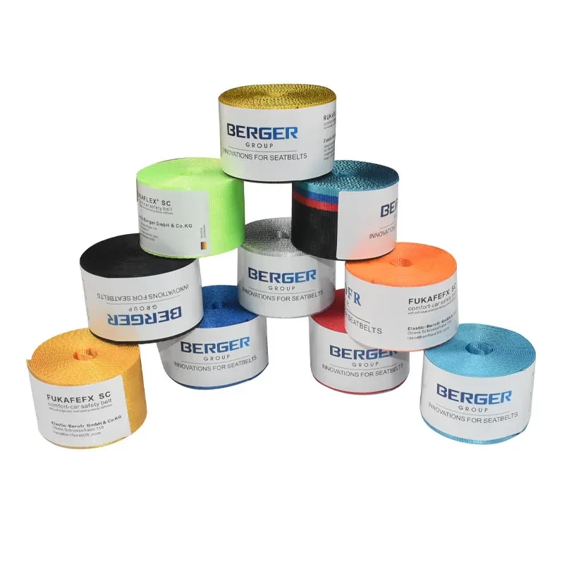 SecureFix Two-Point Car Seat Belt – Safety Thread Yellow 4.8cm