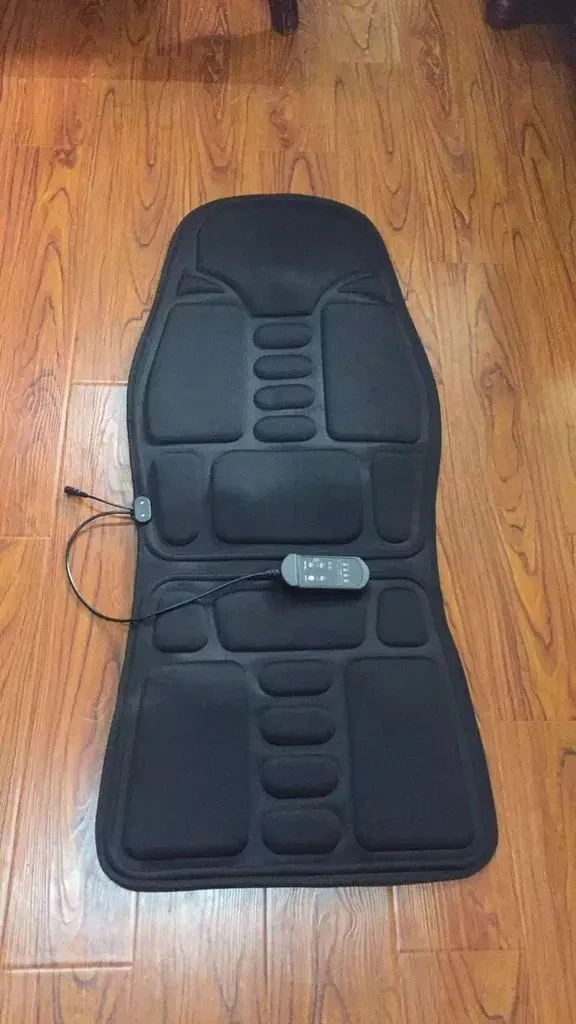 RejuvaFlex Full Body Massage Cushion – 7-Head Rechargeable Chair Pad