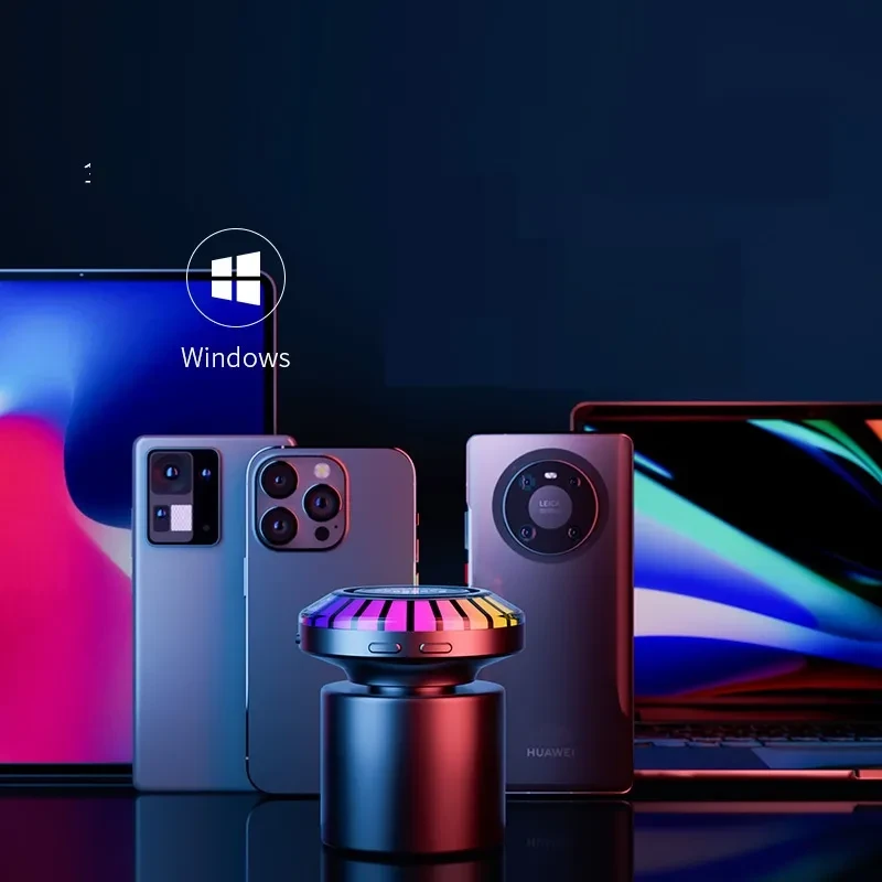 Auralux Voice Reactive Polar Light – Bluetooth 360° Stereo Mood Lamp