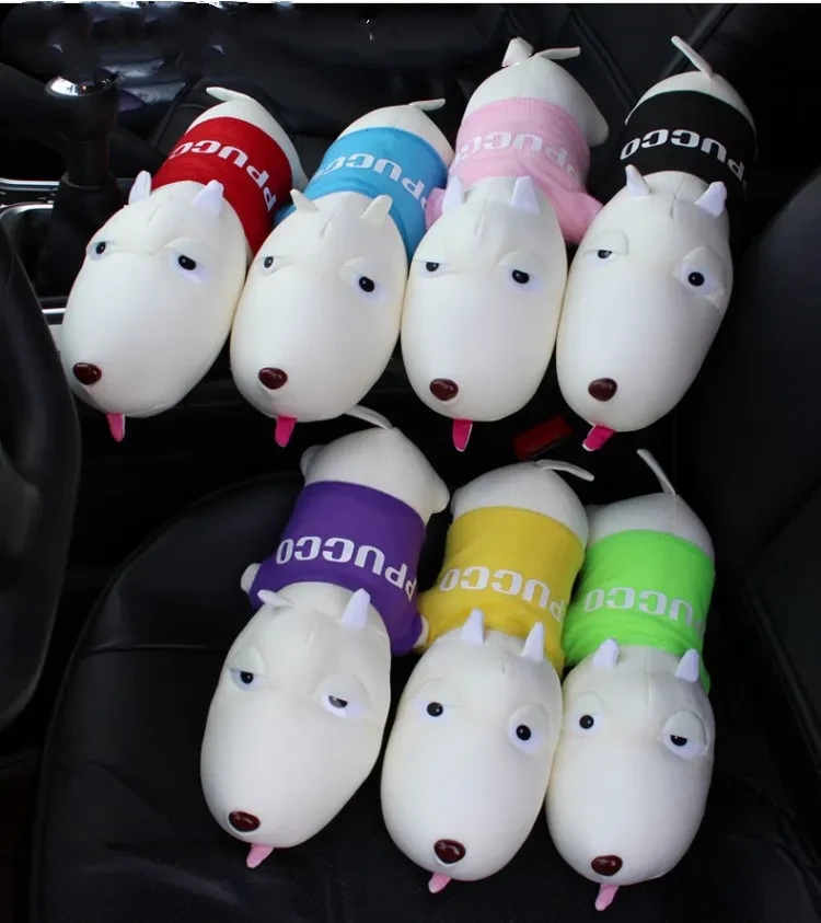 Cute Long Mouth Dog Bamboo Charcoal Air Purifier Decoration for Car