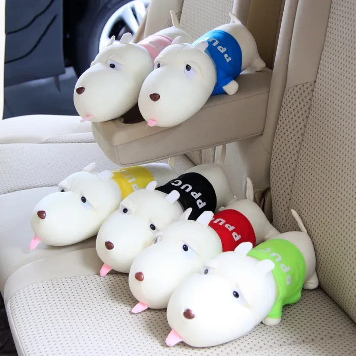 Cute Long Mouth Dog Bamboo Charcoal Air Purifier Decoration for Car