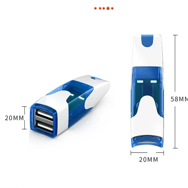 Car USB Charger and Data Adapter Fast Charging and Vehicle USB Extension