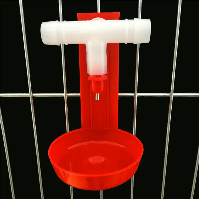 Three-Way Automatic Chicken Waterer with Spring Nipple 10 Pack