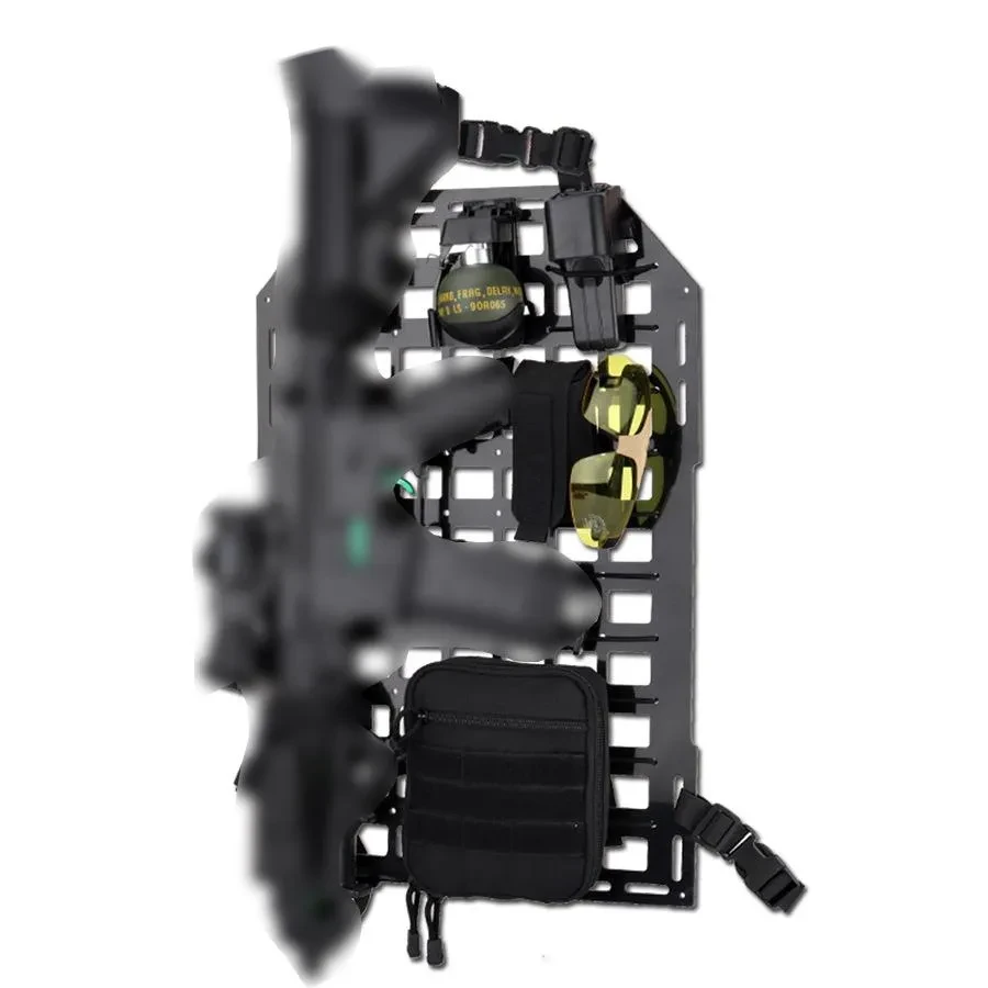 Tactical MOLLE Seat Back Organizer Plate for Off-Road Vehicles