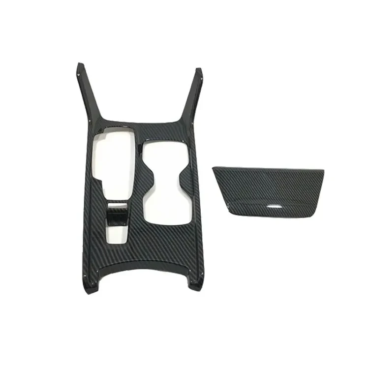 Honda Accord 10th ABS Gear Panel Carbon Fiber Decorative Cover 2PCS