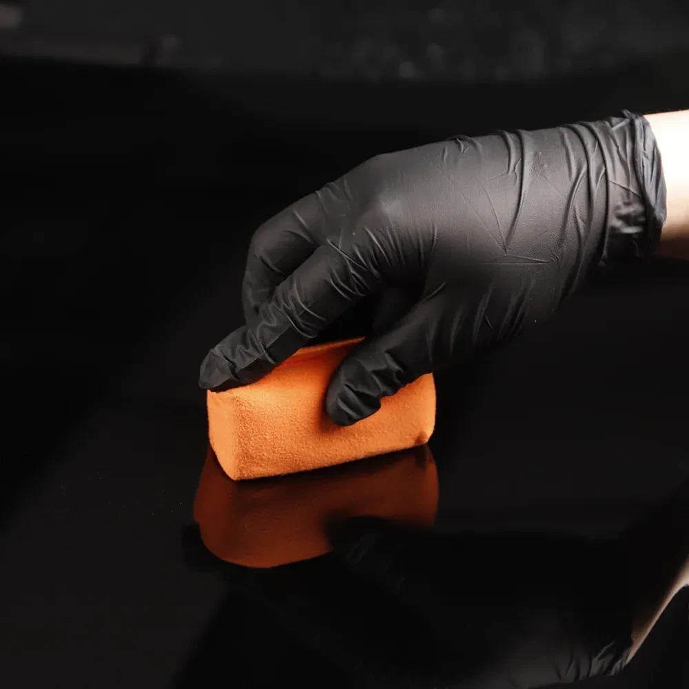 Crystal Plated Car Care Sponge Block 10PCS Flannelette Cleaning