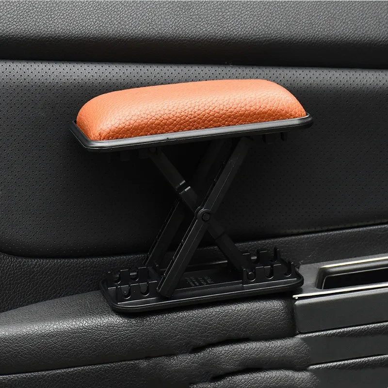 GM Car Left Armrest Leather Pad Heightening Elbow Support