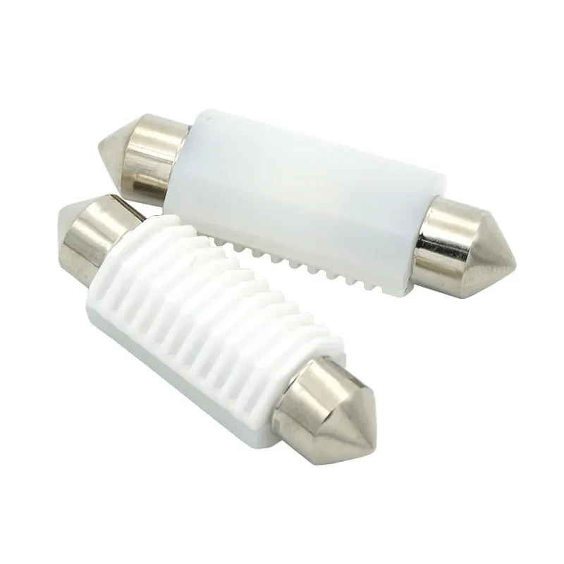 Double Tip Ceramic LED Dome & Tail Box Light 12V-24V White