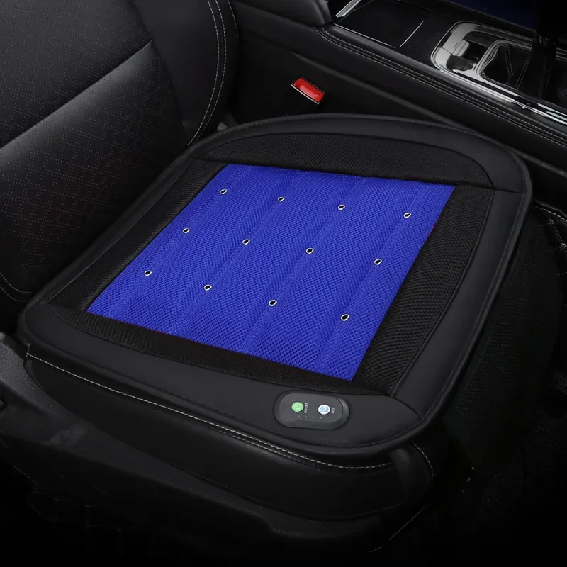 Ice Silk Summer Car Seat Cushion with Cooling Airflow