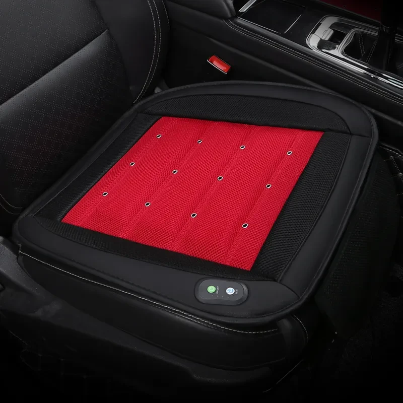 Ice Silk Summer Car Seat Cushion with Cooling Airflow