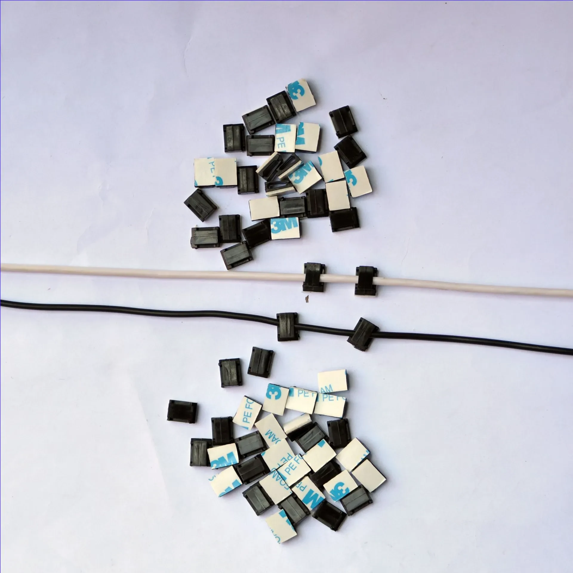 PA66 Automotive Wire Management Clips – 100-Pack Black Retainers