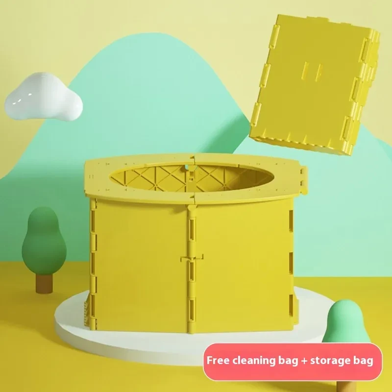 Kids Portable Folding Travel Potty for Car & Outdoor Adventures