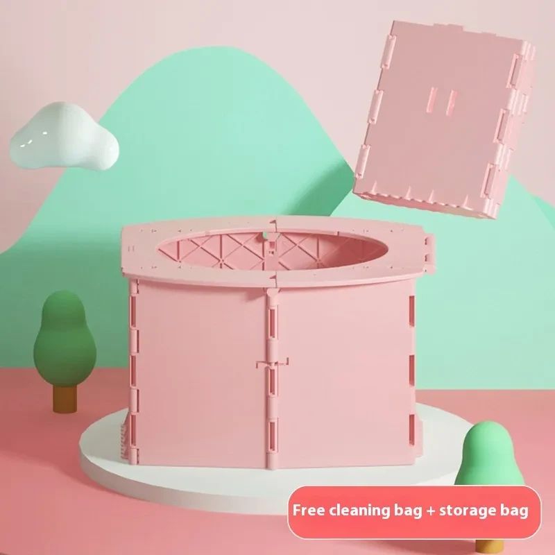 Kids Portable Folding Travel Potty for Car & Outdoor Adventures