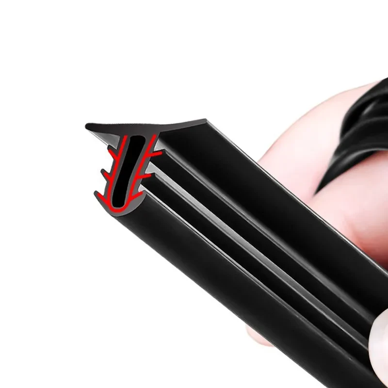 Universal Rubber Console Gap Filler Strip for Car Interiors