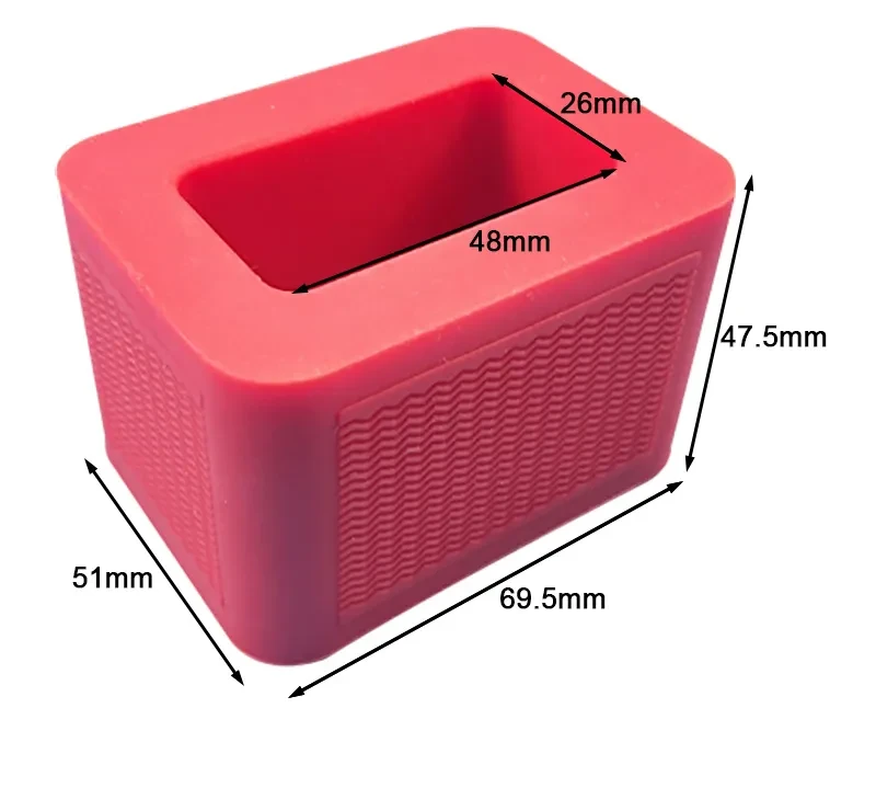 Silicone Car Seat Belt Clip for Child & Elder Safety β Red/Blue