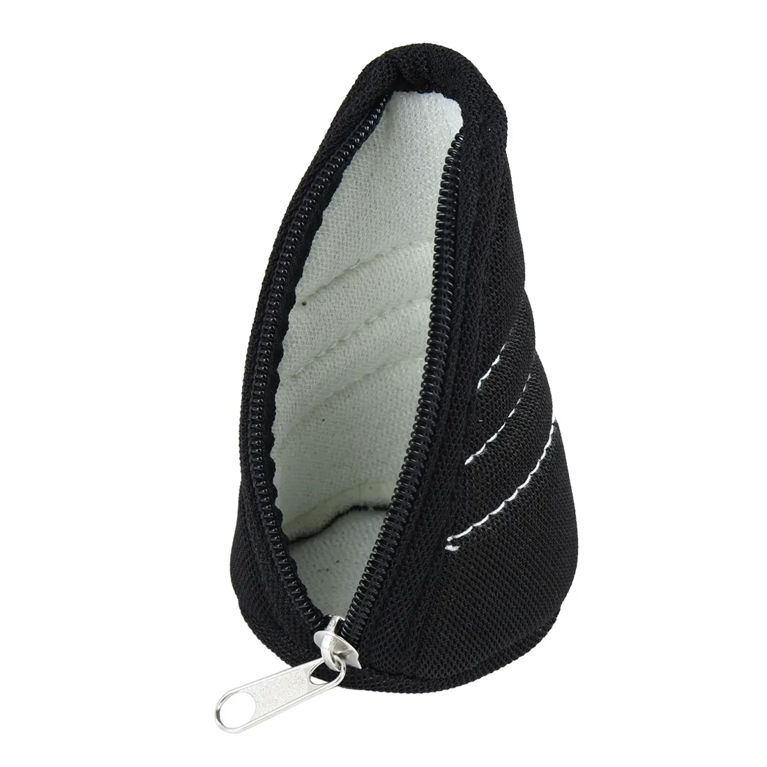 Ribbed Fabric Car Shift Knob Cover – Soft Zippered Protection