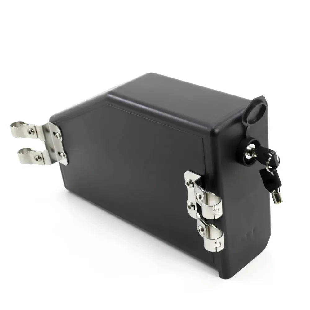 Stainless Steel Motorcycle Trunk – 4.2L Non-Destructive Mount