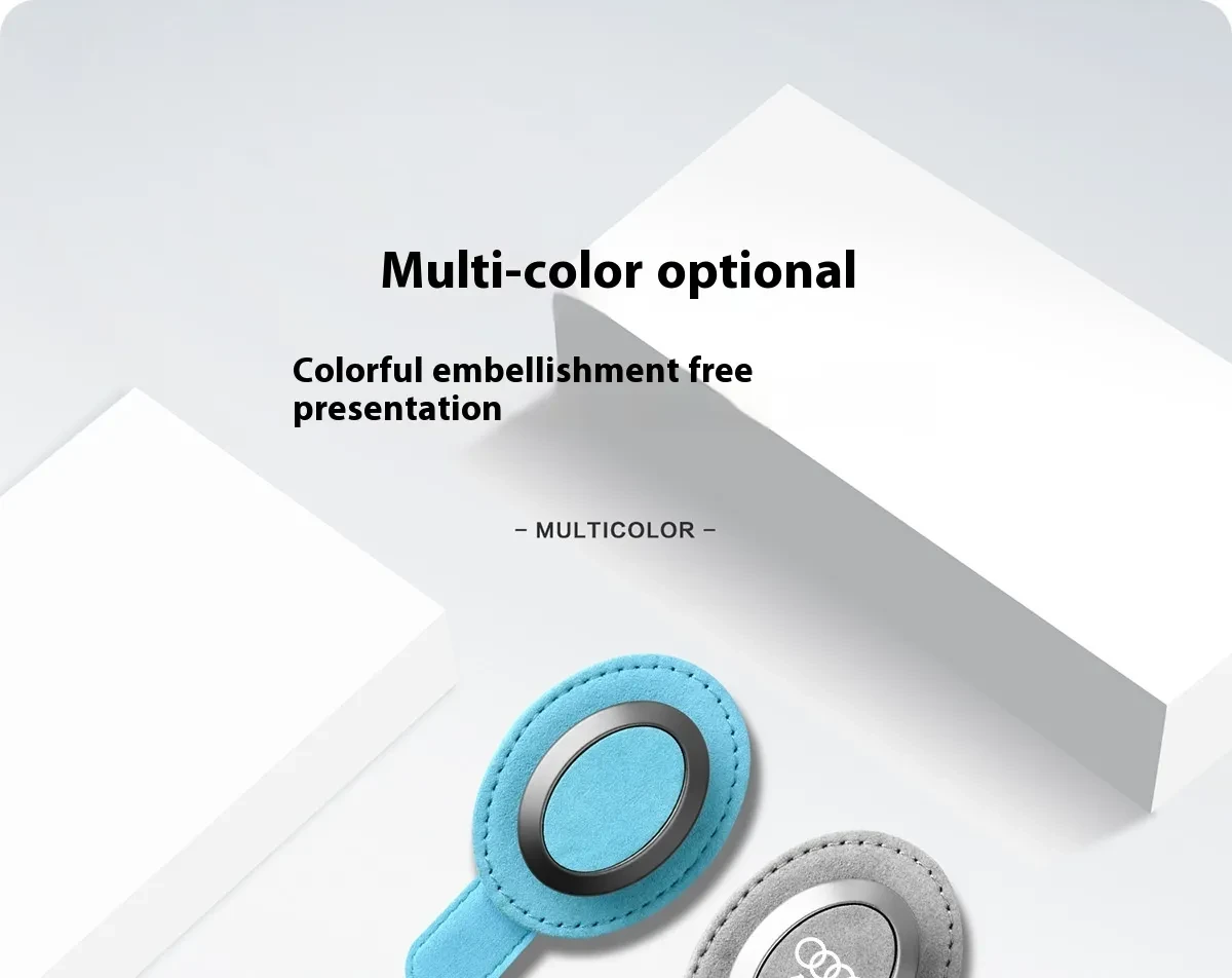 Automobile Eyewear Holder – Suede Sun Visor Glasses Mount