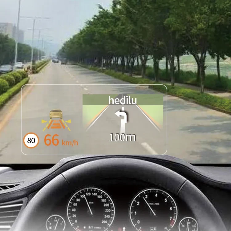 Clear Car HUD Overlay Film – Anti-Glare Protective Navigation Screen