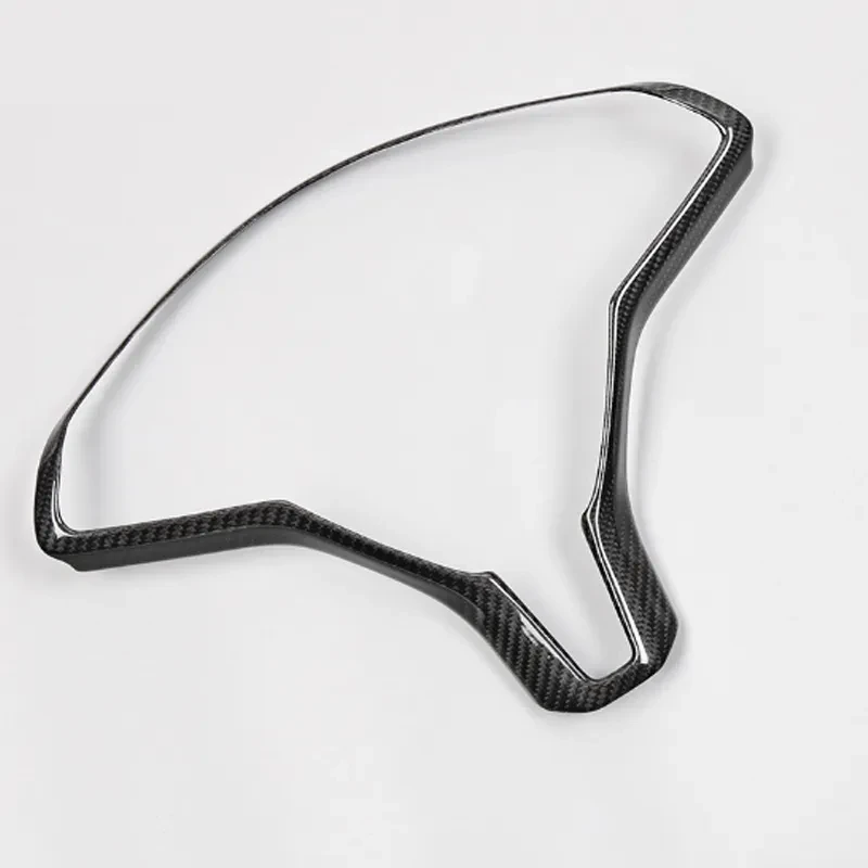 Luxury Tesla Wheel Button Cover – Sporty Interior Accent Frame