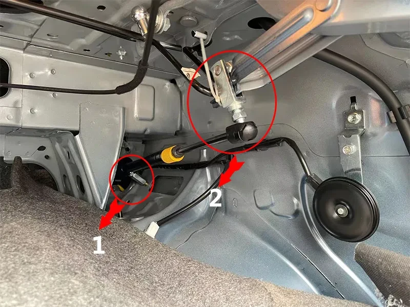 Heavy-Duty Trunk Hydraulic Gas Spring Lift Support for Car Boot