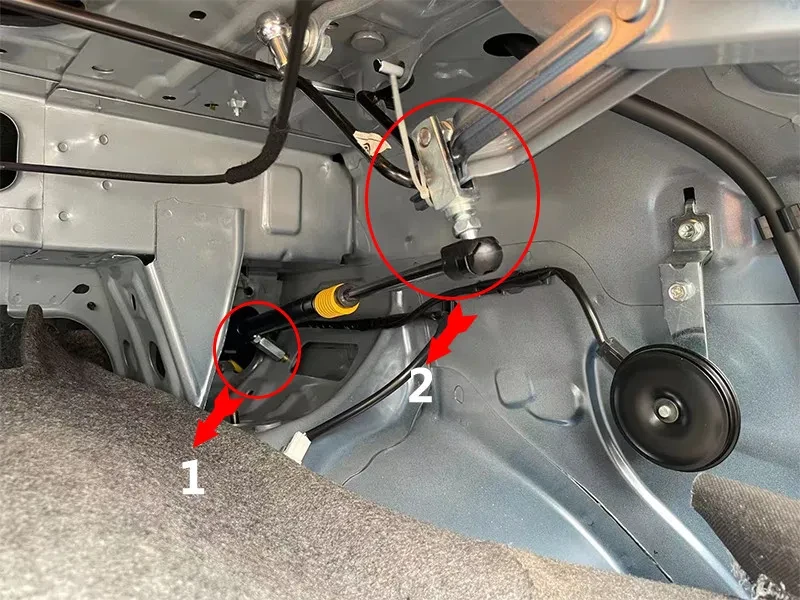 Heavy-Duty Trunk Hydraulic Gas Spring Lift Support for Car Boot