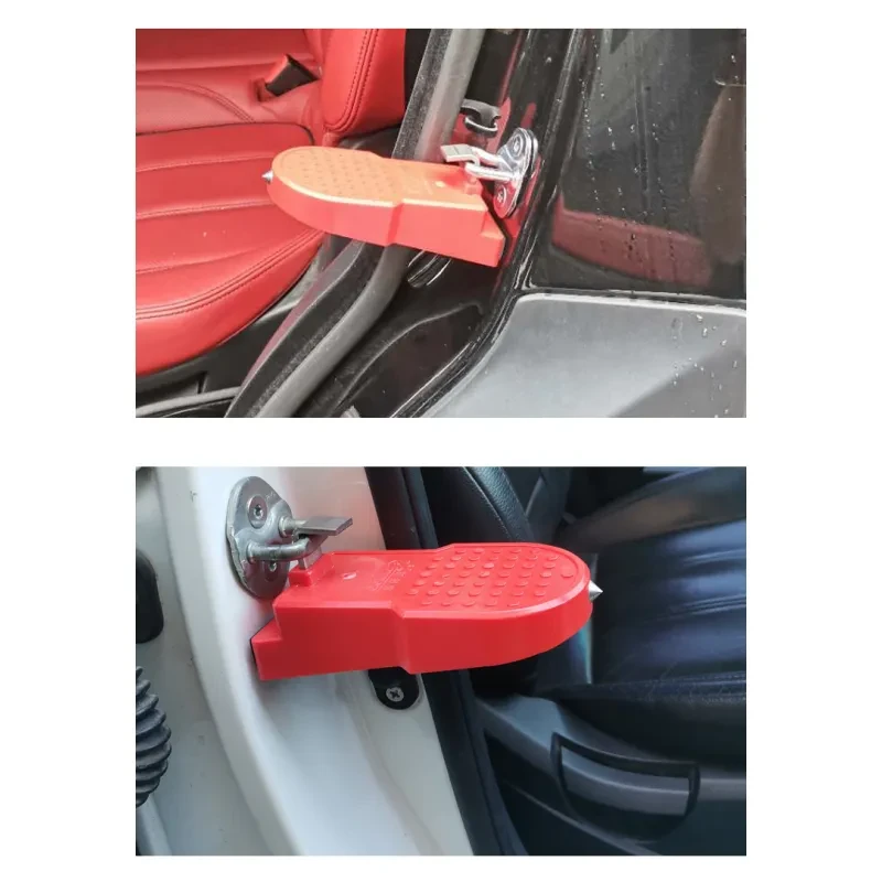 Universal Car Door Hook Foot Pedal for Roof Access & Climbing