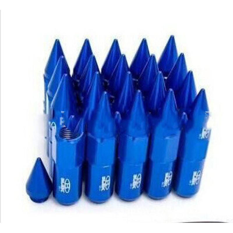 Extended Aluminum Bullet Nut 60mm Universal Wheel Lug Nut