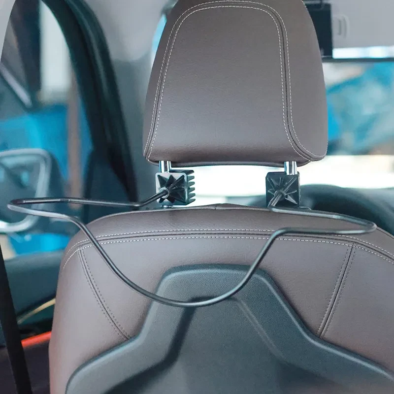 Snap-On Car Hat Display Stand Metal Bracket Organizer Black