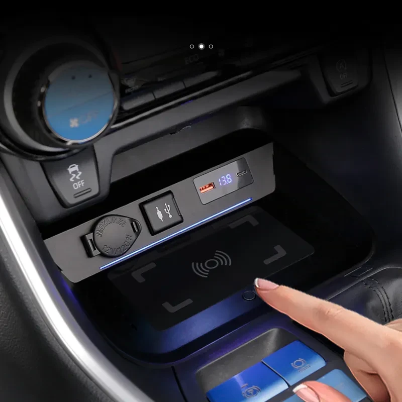 Smart On/Off Wireless Car Charger for Fast Mobile Charging