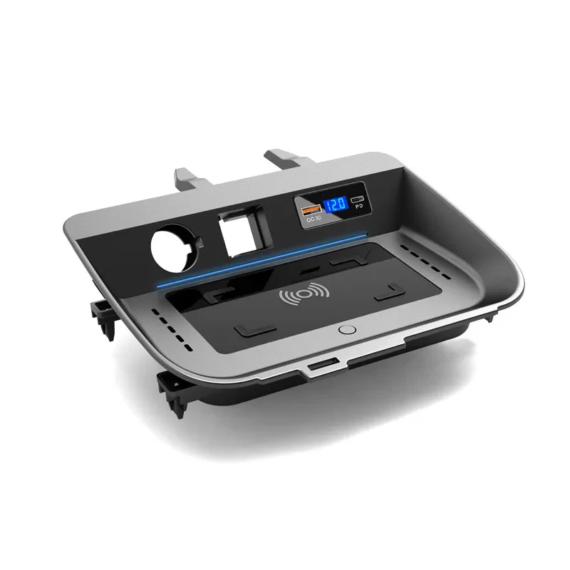 Smart On/Off Wireless Car Charger for Fast Mobile Charging