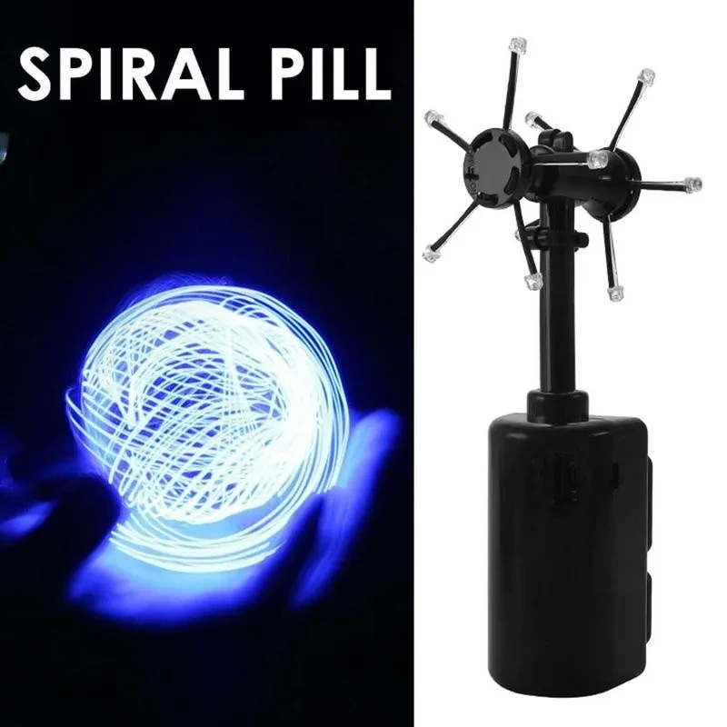 LED Light Spiral Ball Toy