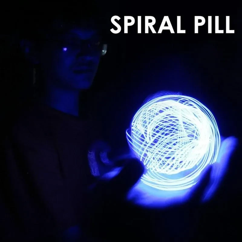 LED Light Spiral Ball Toy