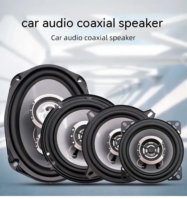 6-Inch Two-Way Coaxial Car Audio Speakers 400W Peak Power