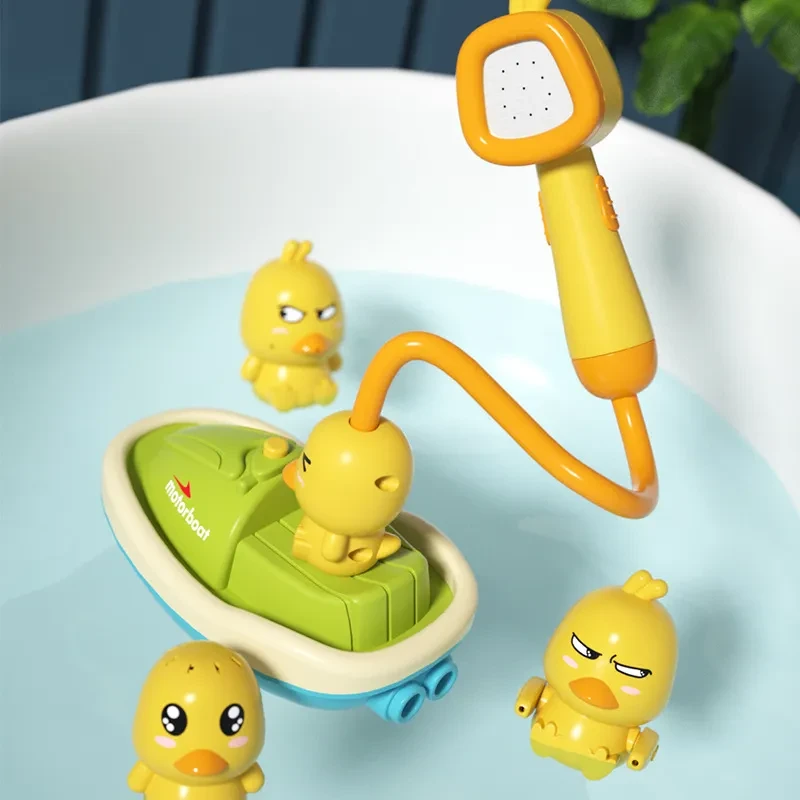 Electric Rotating Duck Bath Toy