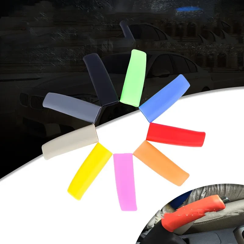 Soft Silicone Gear & Handbrake Grip Sleeve for Universal Cars